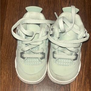 Kids Mint Green Sneakers